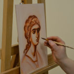 Ancient techniques of icon writing